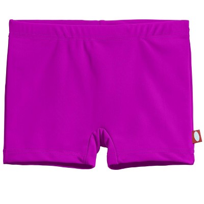City Threads USA-Made Recycled Nylon UPF 50+ Girls Swim Boy Shorts