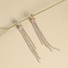SOHI Women's Dangling Drop Earrings - 2 of 3