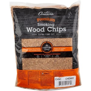 Camerons Extra Fine Cherry BBQ Wood Chips- 260 Cu. In. Bag, ~2 Pounds - Kiln Dried Sawdust Shavings for Cocktail Smoking Guns, Smokers, Smoke Boxes - 1 of 4