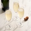 True Cuvée Champagne Flutes, Lead-Free Crystal Sparkling Wine Glasses, Stemmed Wine Glass Set, Set of 4, 7 Ounces, Clear Finish - 2 of 4