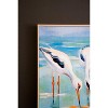 Wall Art – Framed Acrylic Shore Birds Painting by Kalalou - 2 of 3