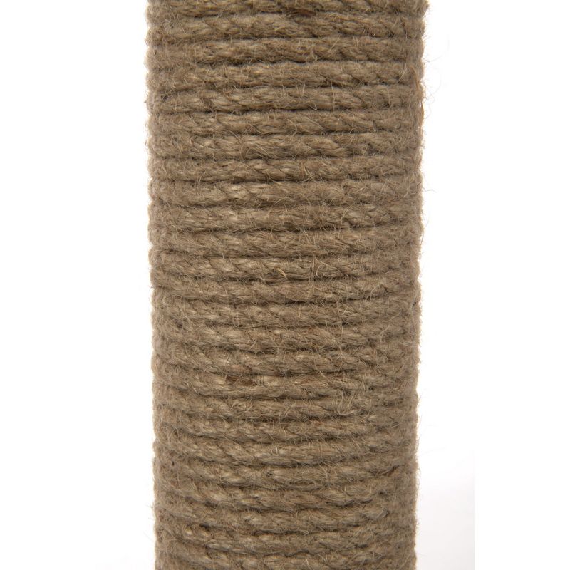 SmartyKat Simply Scratch Cat Scratching Post with Feather & Ribbon Toy, 3 of 4