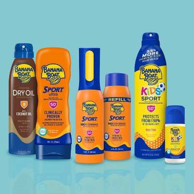 Banana Boat® Sport 360 Coverage Sunscreen Mist SPF 50+ – Banana