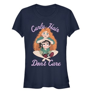 Juniors Womens Ralph Breaks the Internet Merida Hair T-Shirt - 1 of 3