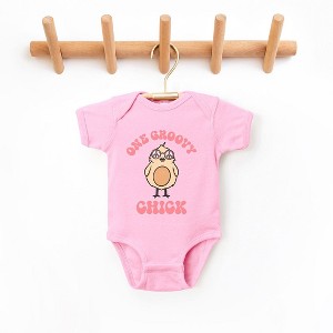 The Juniper Shop One Groovy Chick Baby Bodysuit - 1 of 2
