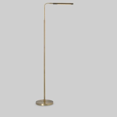 floor lamp with reading lamp