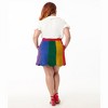 Smak Parlour Women's Plus Stripe Corduroy Mini Skirt - 3 of 4