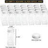 LunaLulinlk Spice Rack Organizer with 36 Jars, 4.4"D x 17.2"W x 10.8"H, Black - 2 of 4