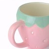 11.8 fl oz Ceramic Mug Strawberry - Bullseye's Playground™ - 3 of 3