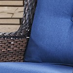 blue cushion