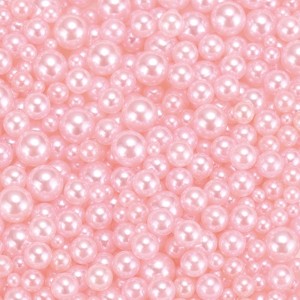 Unique Bargains No Hole ABS Round Faux Pearl for Vase Fillers DIY Home Decoration 800 Pcs - 1 of 4