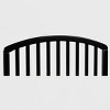 Carolina Headboard Full/Queen Black - Hillsdale Furniture: Coastal Style, Arched, Wood Finish, Bedroom Furniture - 4 of 4