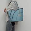 MKF Collection Imogene Two-tone Whip Stitches Vegan Leather Women’s Shoulder bag with Wallet by Mia K - 3 of 4