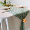 Wrapables 10Ft Bohemian Cheesecloth Gauze Table Runner - 4 of 4