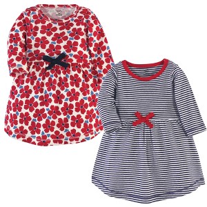 Luvable Friends Touched by Nature Long-Sleeve Dresses 2pk - 1 of 2
