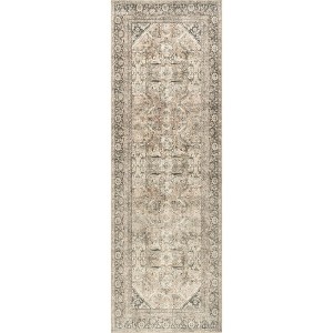 Nuloom Hillstone Collection Deka Traditional Vintage Medallion Area Rug - 1 of 4