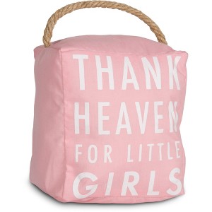Pavilion Gift Company - Little Girls - 5" x 6" Door Stopper - Door Stops - 1 of 4