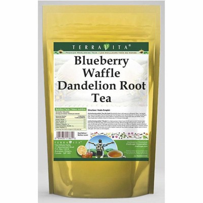 TerraVita Blueberry Waffle Dandelion Root Tea (50 tea bags, ZIN: 568791, 3-Pack)