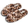 Jessica Simpson Womens Cross Band Plush Slide Slipper Slide - 4 of 4