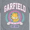 Boys' - Garfield - Collegiate Short Sleeve Graphic T-Shirt - 2 of 4