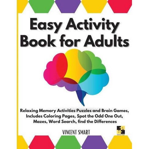 Download Easy Activity Book For Adults By Vincent Smart Paperback Target