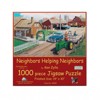 Sunsout Neighbors Helping Neighbors 1000 pc   Jigsaw Puzzle 39905 - 3 of 4