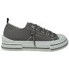 Very G Womens Aman 2 Lace Up Canvas Sneaker, Grey - 3 of 4