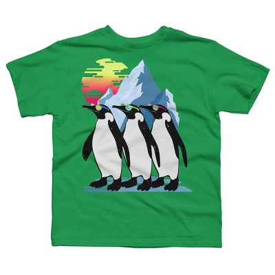 Boy's Design By Humans North Pole Summer By clingcling T-Shirt