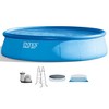 Intex 18'x48" Inflatable Easy Set Above Ground Pool Set and 6-Pack Filter Cartridge - image 2 of 4