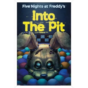 Trends International Five Nights at Freddy's: Into The Pit - Key Art Framed Wall Poster Prints - 1 of 4