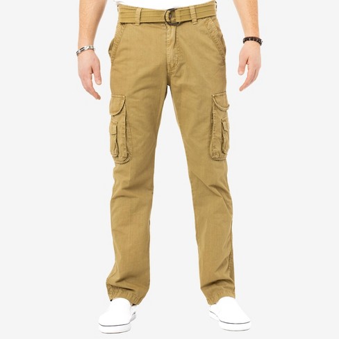 X Ray Men's Utility Cargo Pants In White Size 34x30 : Target