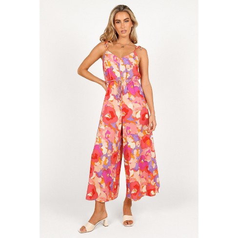 Target store floral jumpsuit