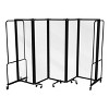 Hampden Furnishings Otis Collection Portable 5 Panel Room Divider - 3 of 4
