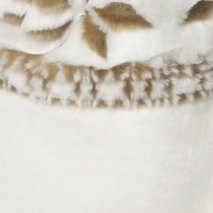 ivory snowflake fair isle