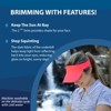 TrailHeads Women’s Sun Visor Hat - Summer Visors for Running, Tennis, Golf, Softball, Workouts - 4 of 4