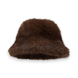 Anna-Kaci Women's Plush Furry Bucket Hat with Soft Cozy Lining - 1 of 2
