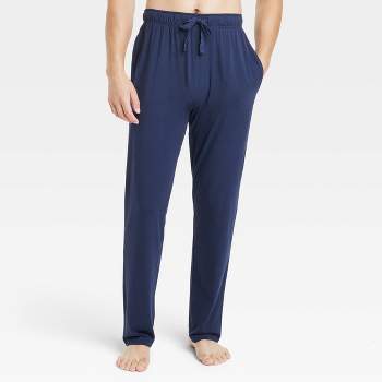 Men's Big & Tall Plaid Poplin Pajama Pants - Goodfellow & Co