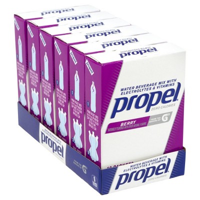 Propel Zero Mix Berry - 6 Ct : Target