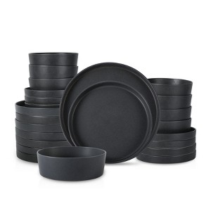 Stone by Mercer Project Modan 24-Piece Dinnerware Set Stoneware, Service for 8 - 1 of 4
