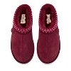 Fireside by Dearfoams Women's Greta Genuine Shearling Clog Slipper with Embroidery - 4 of 4