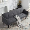 MAYEERTY 74.8 Sleeper Sofa Bed Multi-Functional Couch for Living Room - 2 of 4