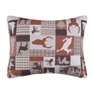 C&F Home 20" x 26" Hunter Cotton Standard Sham - Machine Washable - 1 of 1