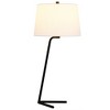 Hudson and Canal 28.5" Tall Tilted Table Lamp with Fabric Shade - 4 of 4