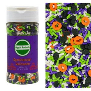 Mystic Sprinkles Spooktacular Sprinkle Mix 3.1oz Bottle - 1 of 4