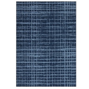 Indoor Modern Washable Geometric Checkered Floor Carpet Soft Non Slip Area Rugs for Home Office - 1 of 4
