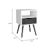 TIRAMISUBEST Nightstand - Multicolor Mobile File Cabinet - 4 of 4