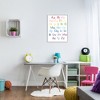 Stupell Industries Capital and Lowercase Alphabet Letters Rainbow ABC, 30" x 24" - 2 of 4