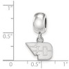 Black Bow Jewelry Sterling Silver Dayton Flyers NCAA Bead Charm - 3 of 4