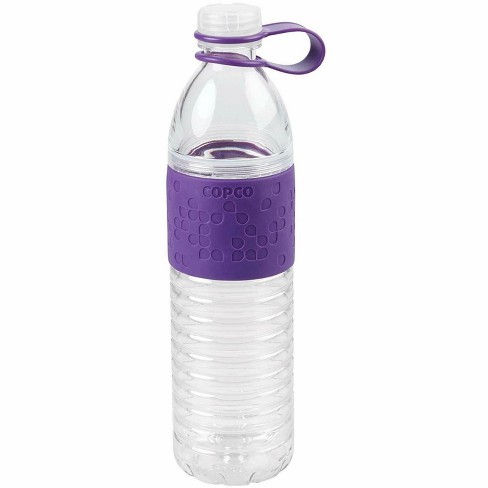 Copco Hydra Sports Water Bottle 20 Ounce Non Slip Sleeve Bpa Free Tritan Plastic  Reusable - Purple 2510-2194 : Target