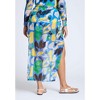 ELOQUII Women's Plus Size Mesh Maxi Skirt Coverup - 4 of 4